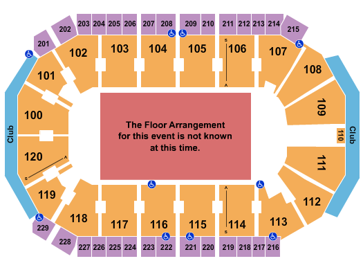 Credit Union of Texas Event Center Disney On Ice Seating Chart